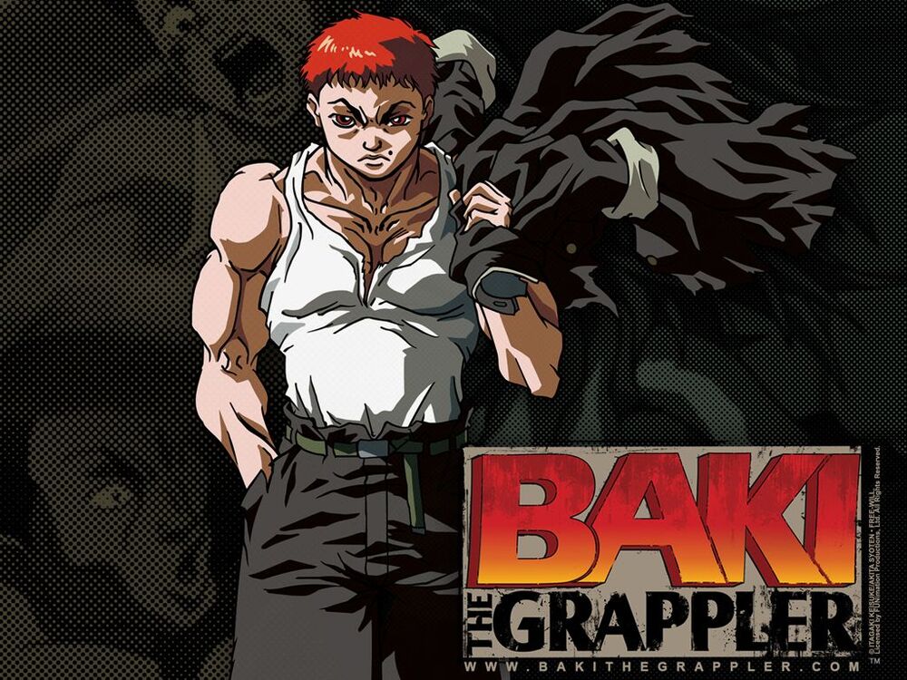 The best bad Anime ever Baki The Grappler, Baki